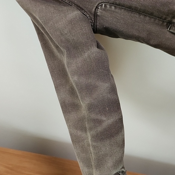 Woolrich utility sherpa lined hooded jacket olive green thrashed distressed smal - Picture 9 of 14